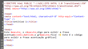 HTML entity