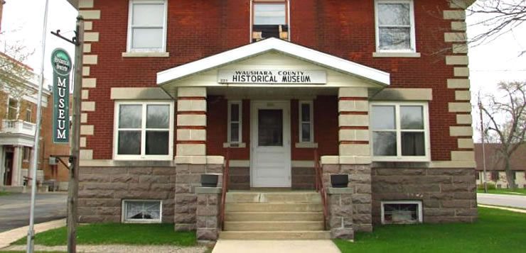 Museu Histórico do Condado de Waushara, em Wisconsin