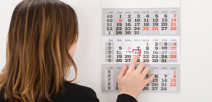 O calendário é um dos objetos mais úteis para se ter por perto