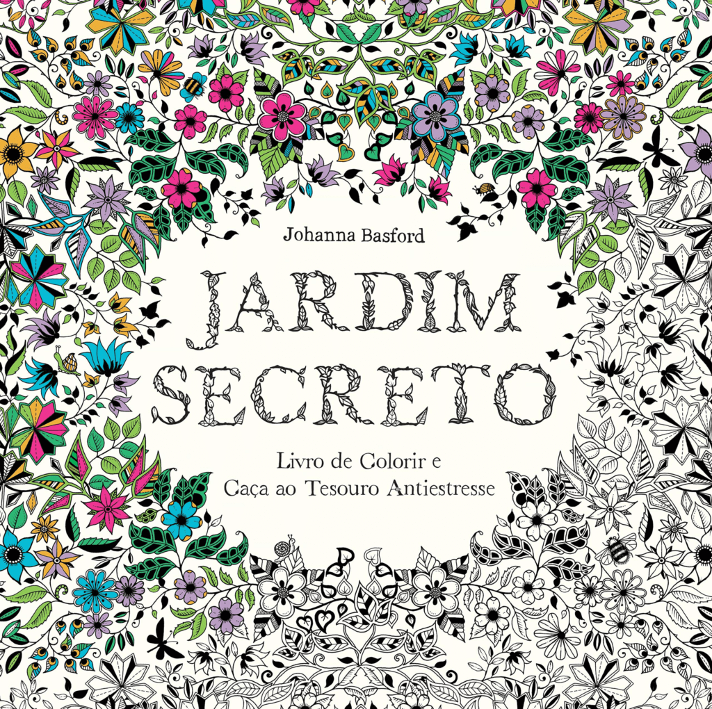 Jardim Secreto - Livro de Colorir para Adultos
