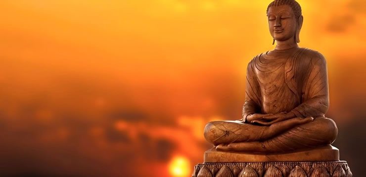 O budismo é uma religião indiana que existe desde 600 a.C