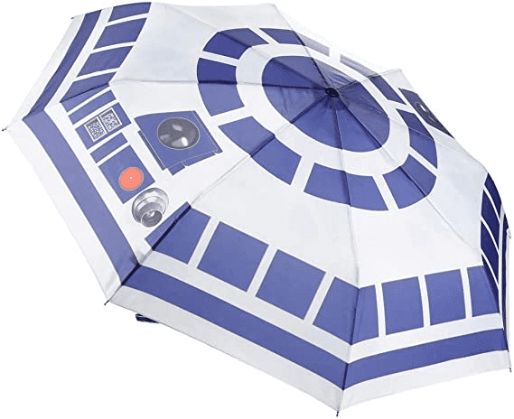 Guarda-chuva com estampa sublimada R2-D2 Star Wars